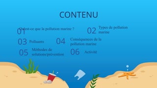 Comprendre et Prévenir la Pollution Marine : Causes, Conséquences et ...