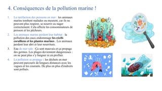Comprendre et Prévenir la Pollution Marine : Causes, Conséquences et ...