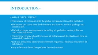 Pollution in INDIA.pptx
