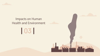 03
Impacts on Human
Health and Environment
 