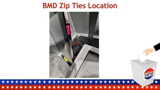 BMD Zip Ties Location
A Vote Review Panel at work
 