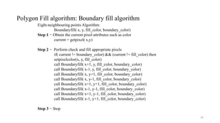 Computer Graphics Pollygon filling Techniques.pdf