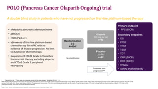 Olaparib in Metastatic Pancreatic Cancer | PPTX
