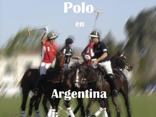 Polo en Argentina 