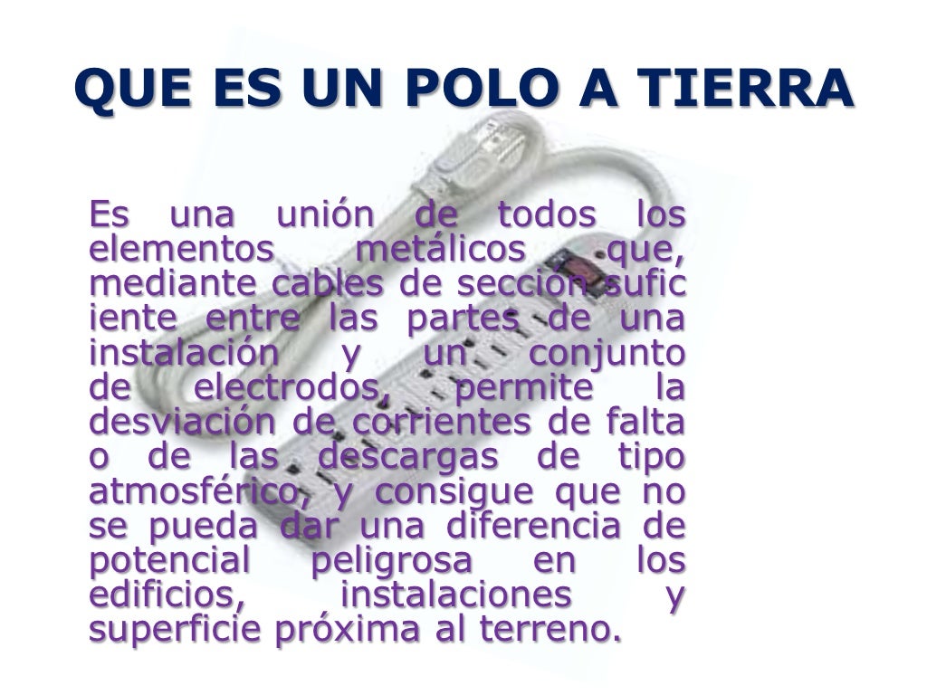 Polo a tierra