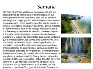 Polos turísticos de la república dominicana (1) | PPTX