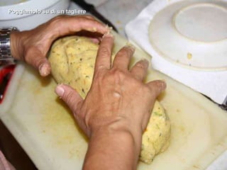 Poggiamolo su di un tagliere 