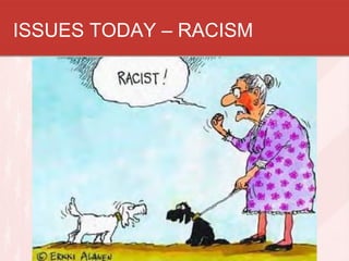 ISSUES TODAY – RACISM
 