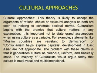 Political Science 2 – Comparative Politics - Power Point #2 | PDF
