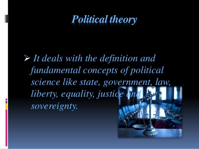Nature, Scope and Sub-fields of Political Science