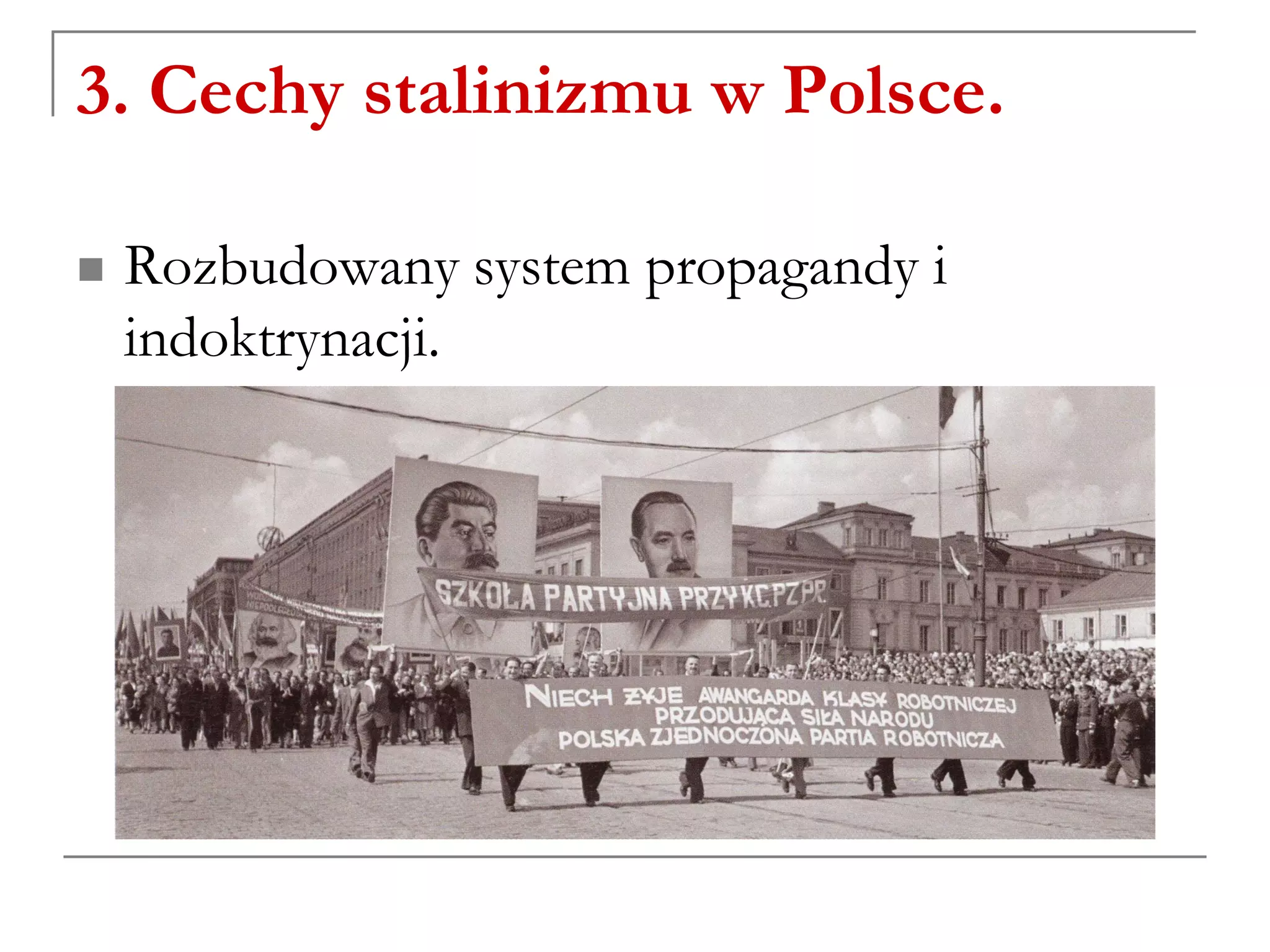 Polska W Czasach Stalinizmu Klasa 8 Polska w czasach stalinizmu | PDF