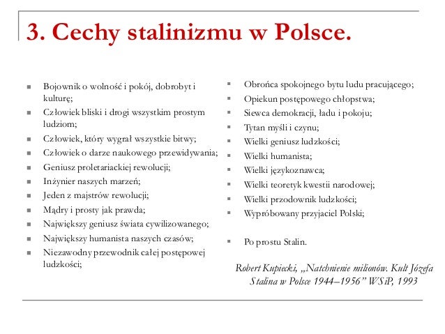 Polska w czasach stalinizmu