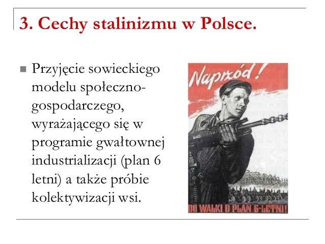 Polska W Czasach Stalinizmu Prezentacja Polska w czasach stalinizmu