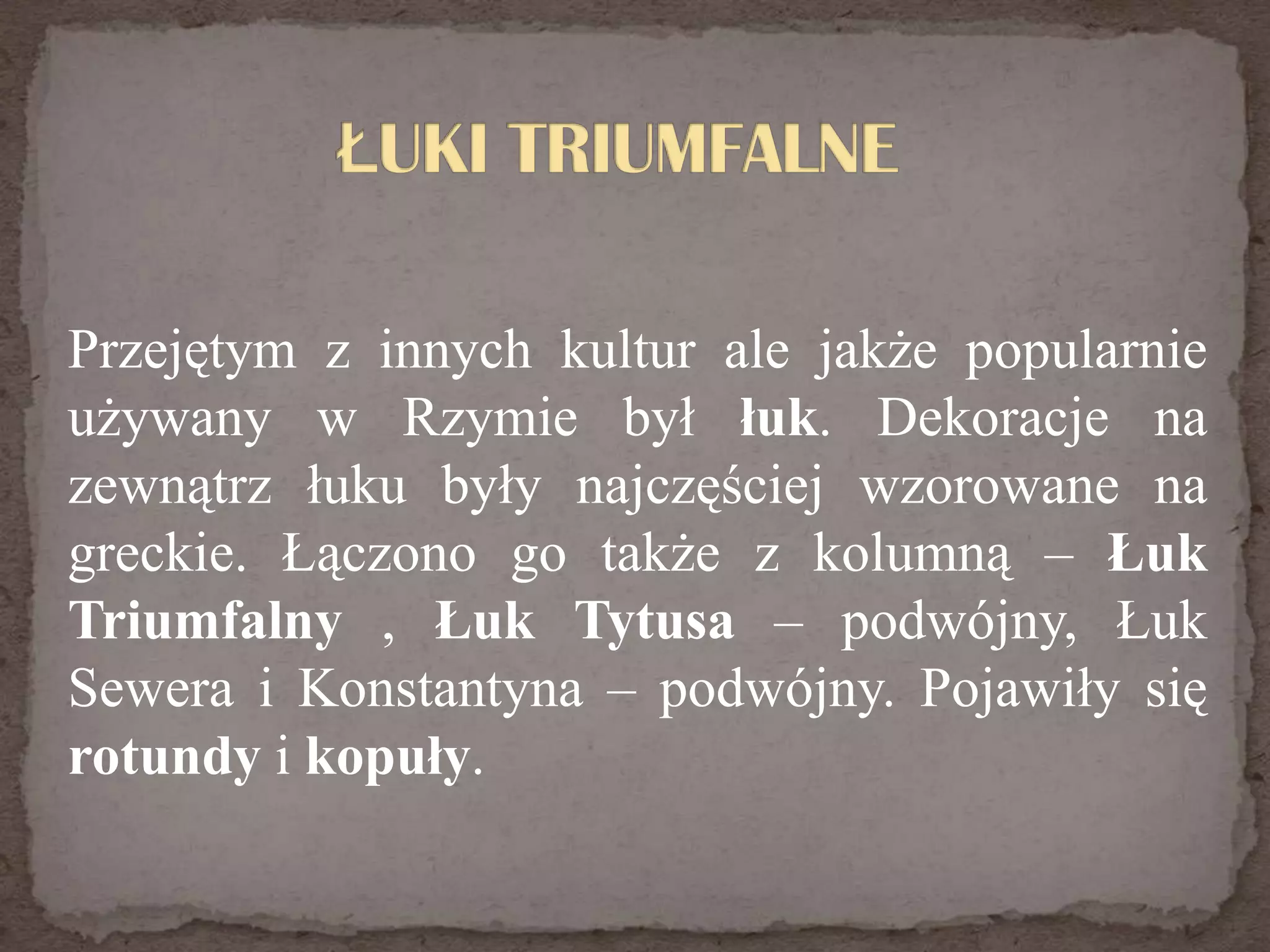 Sztuka starożytnej Grecji i Rzymu | PPTX
