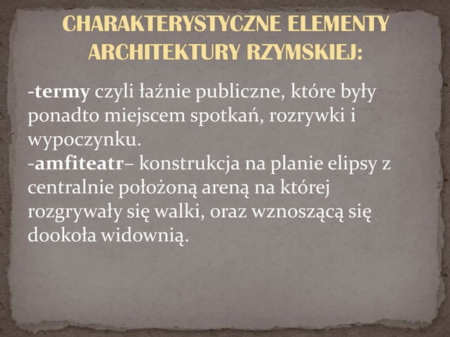 Sztuka starożytnej Grecji i Rzymu | PPTX