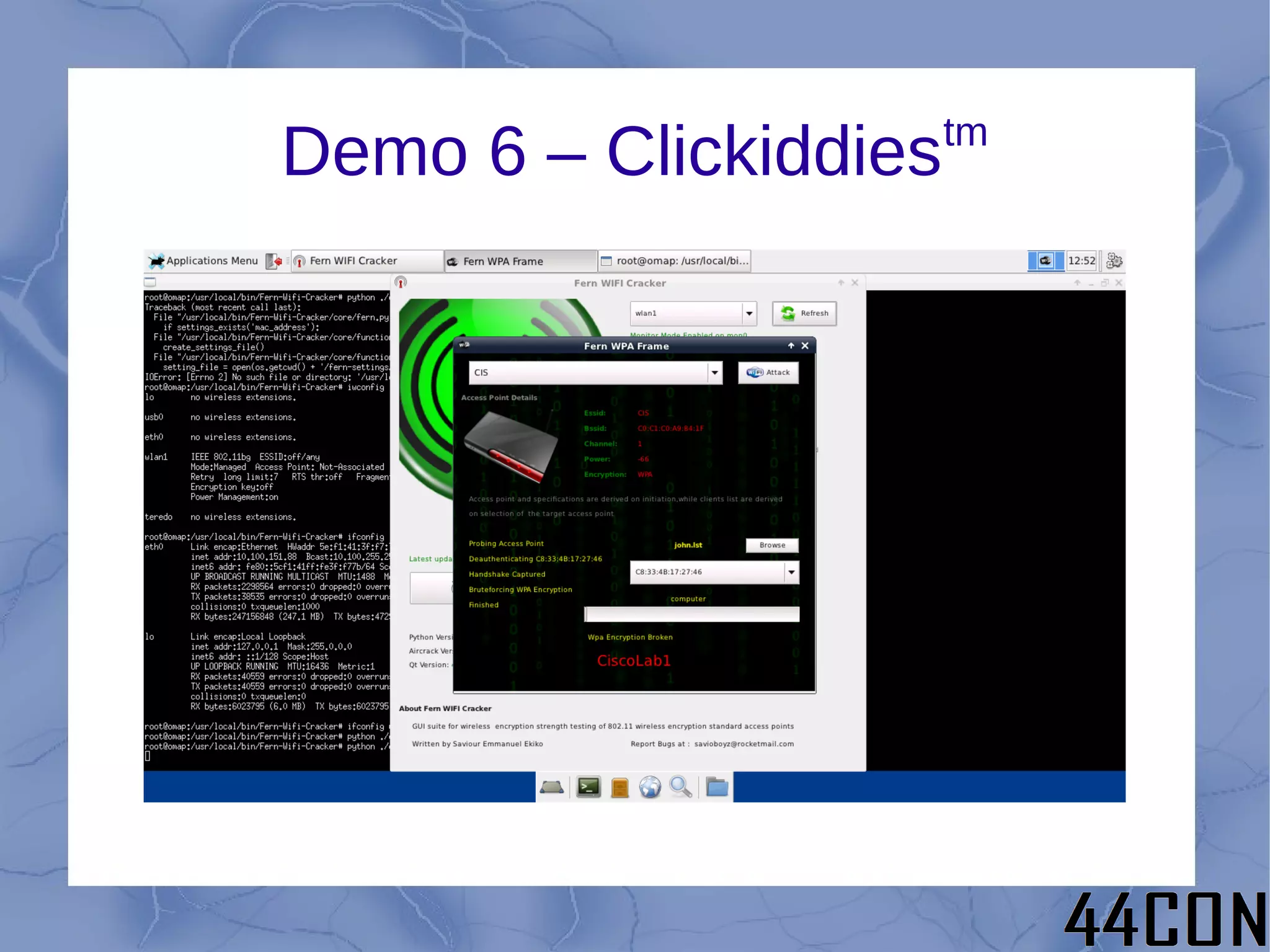 tm
Demo 6 – Clickiddies
 