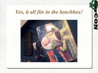 Yes, it all fits in the lunchbox!
 
