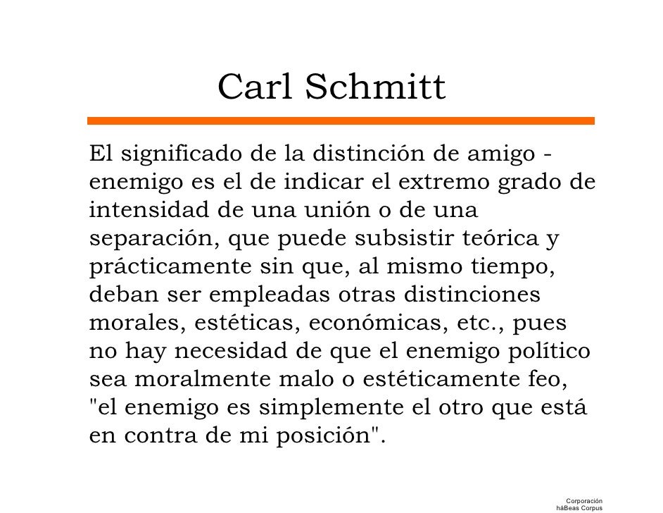 Resultado de imagen para el concepto de lo politico en carls amiths