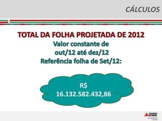 CÁLCULOS




       R$
16.132.582.432,86
 