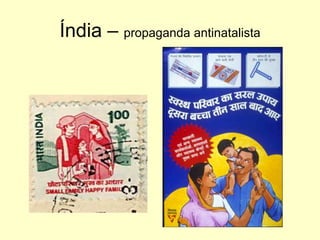 Índia – propaganda antinatalista