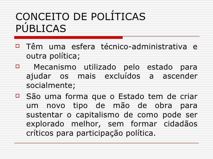 Políticas públicas Políticas públicas