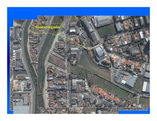 Bacia e Reservatório
Via
Anchieta
Ribeirão dos
Meninos
Reservatório
Bom Pastor
Córrego
Araçatuba
Descarregador
 