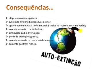 Contaminação dos solos agrícolas e destruição das culturas;