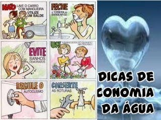 Dicas de
Economia
da Água

 