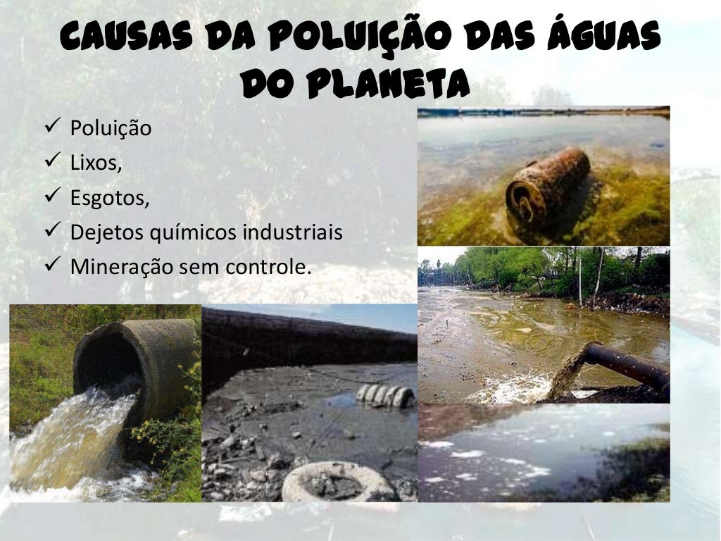 Poluição da Água