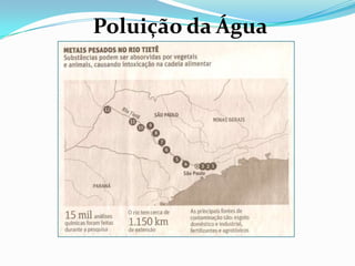 Poluição da Água
 