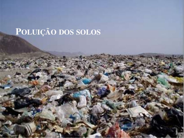 Poluição dos solos
