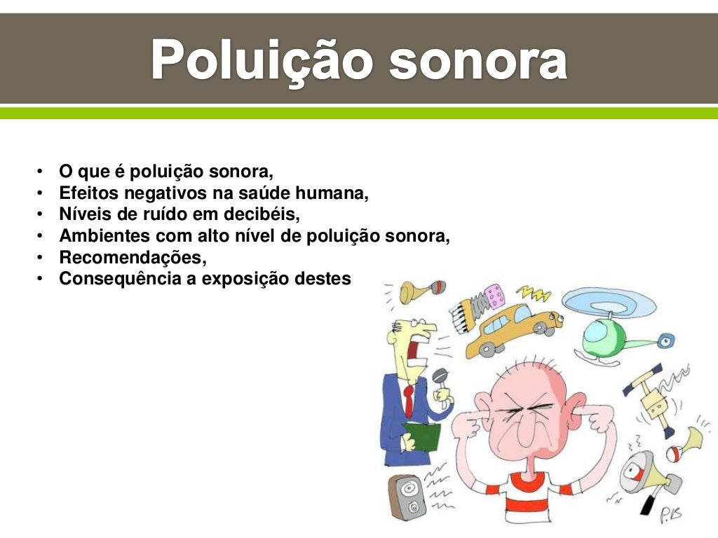 Avalie As Questões A Seguir Que Tratam Da Poluição Sonora