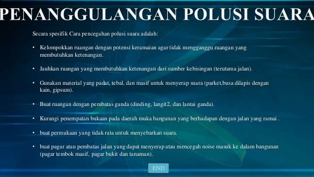  Polusi Suara  Kelas XI SMK SMA