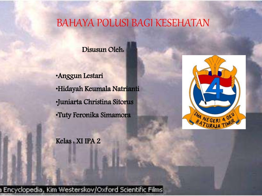 Karya Tulis Ilmiah Polusi udara Karya Tulis Ilmiah Polusi udara