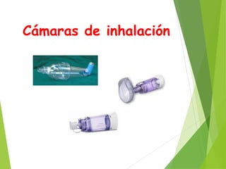 Cámaras de inhalación
 