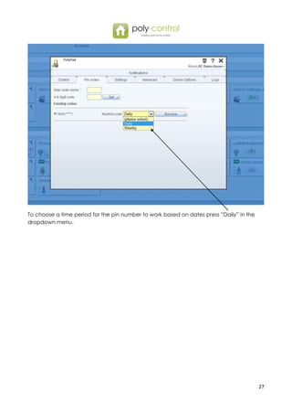 Poly control userguide-poly-lock_and_poly-pad_us | PDF