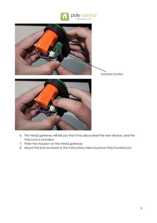 Poly control userguide-poly-lock_and_poly-pad_us | PDF