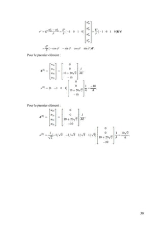 30
Pour le premier élément :
Pour le premier élément :
 
