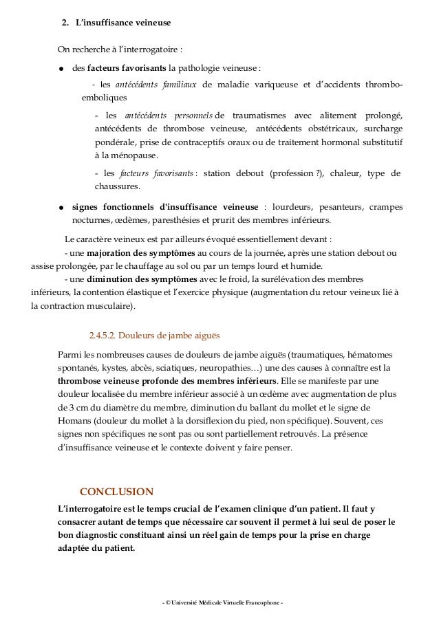 Bolyat les pieds à ikrakh les veines