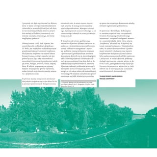 i przyrody nie daje się utrzymać na dłuższą
metę: w epoce antropocenu oddziaływanie
człowieka na atmosferę Ziemi jest tak ...