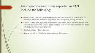 Pan Rash Polyarteritis nodosa | PPTX