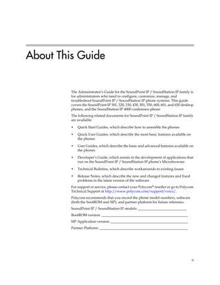 Polycom spip335 administrator guide | PDF