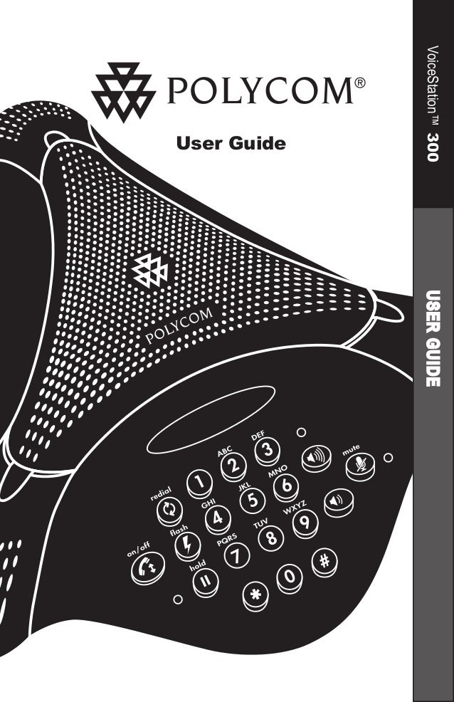 Polycom voicestation 300 user guide