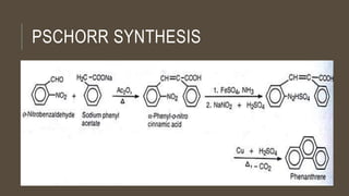 PSCHORR SYNTHESIS
 