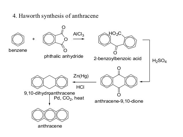 Synthesis of naphthalene from benzene