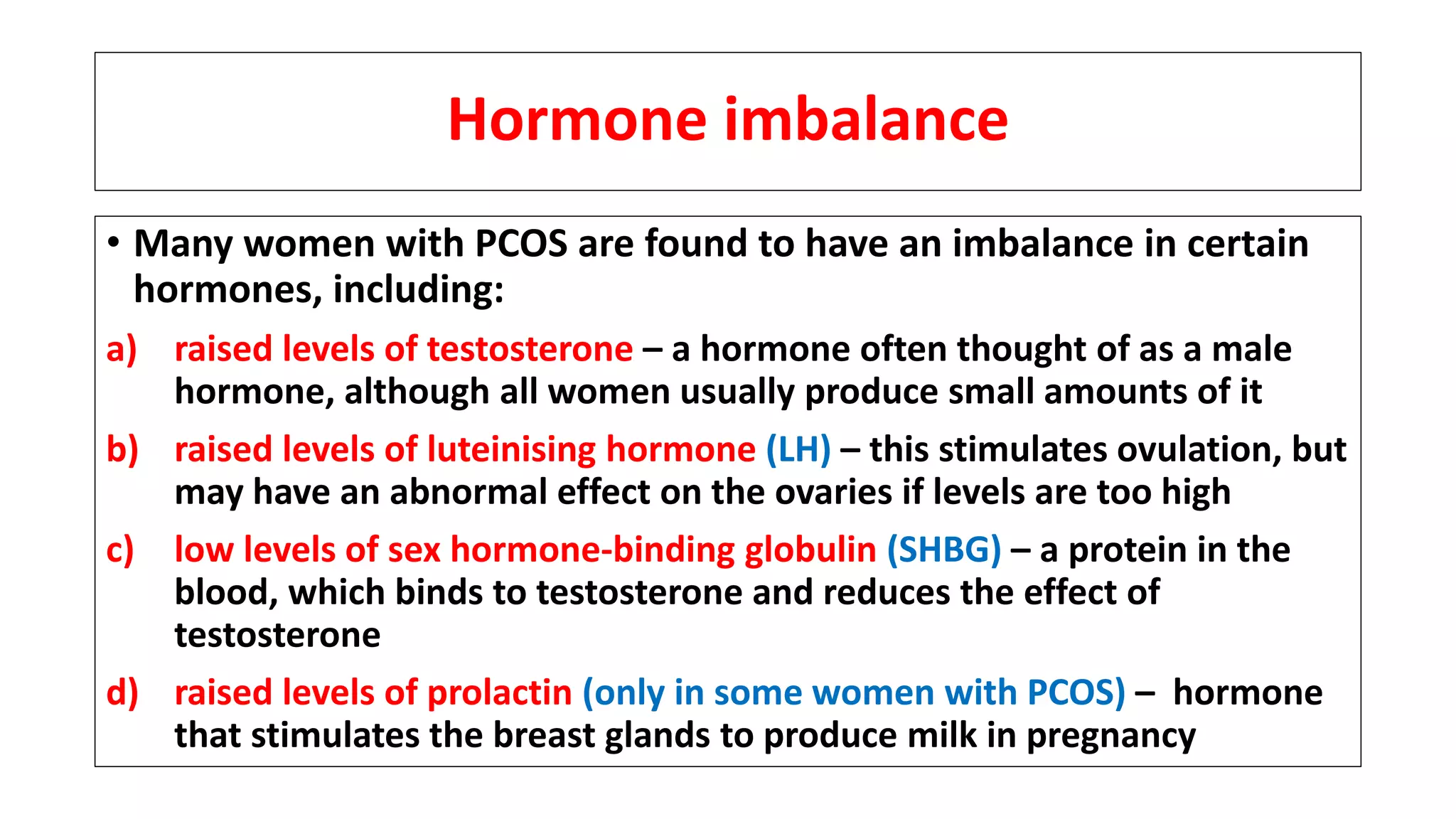 Polycystic ovary syndrome (pcos) with role of physical therapy. | PPTX