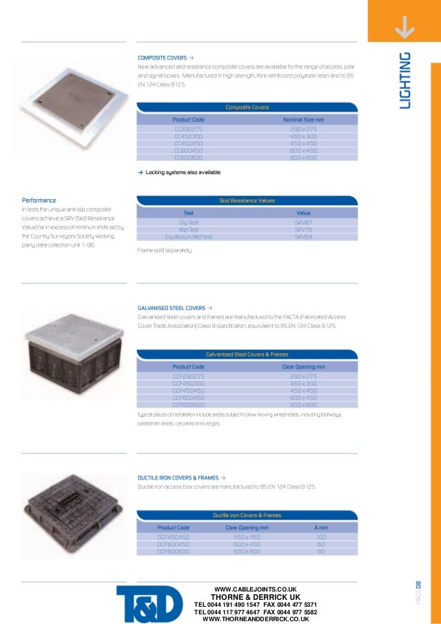 Polyduct Street Lighting Cable Duct PD5060X60