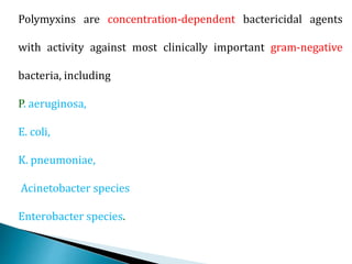 Polyene and polypeptide antibiotics | PPTX