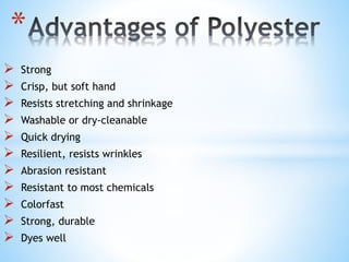 Polyester fabric | PPTX