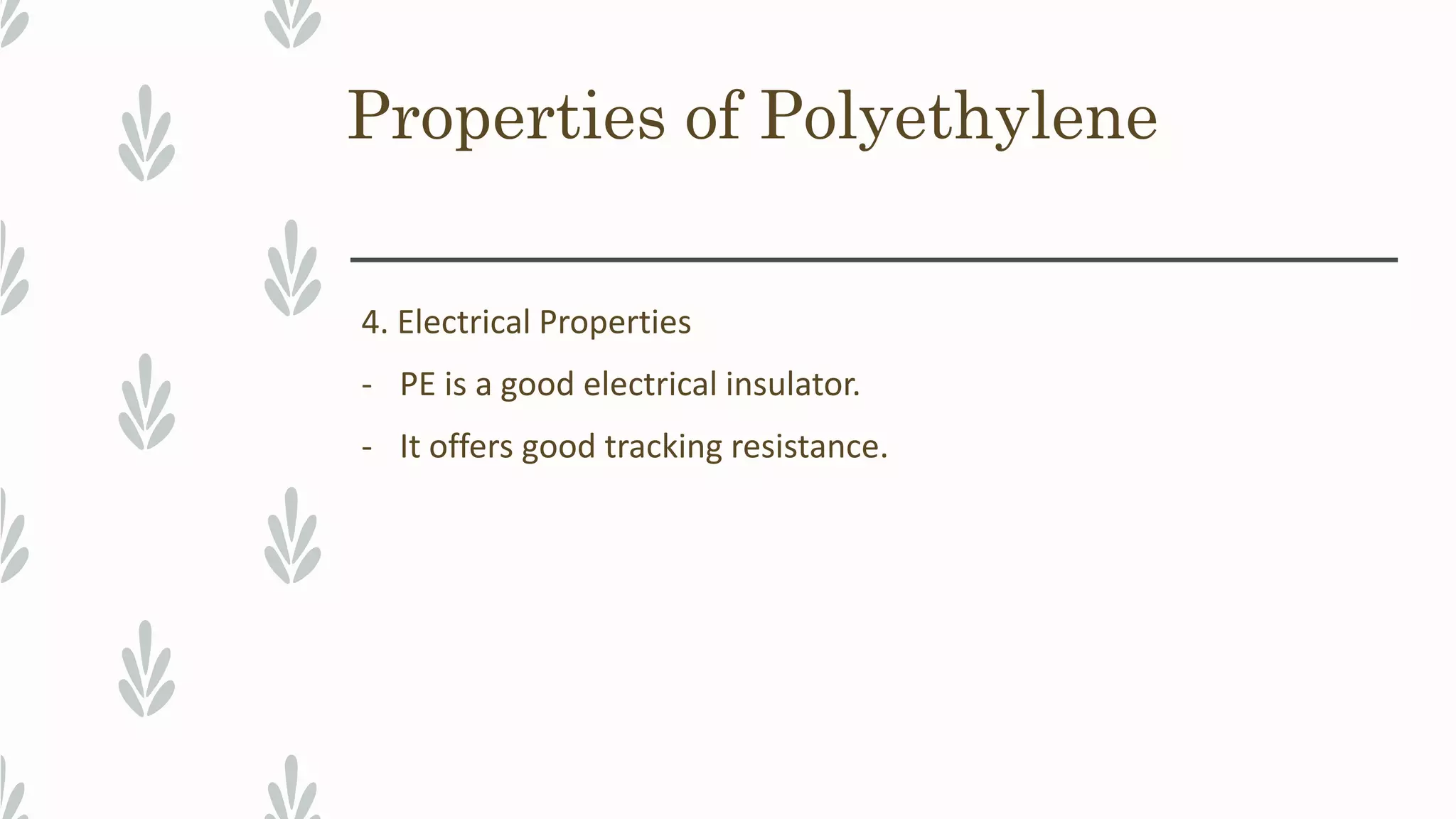 Polyethylene | PPT